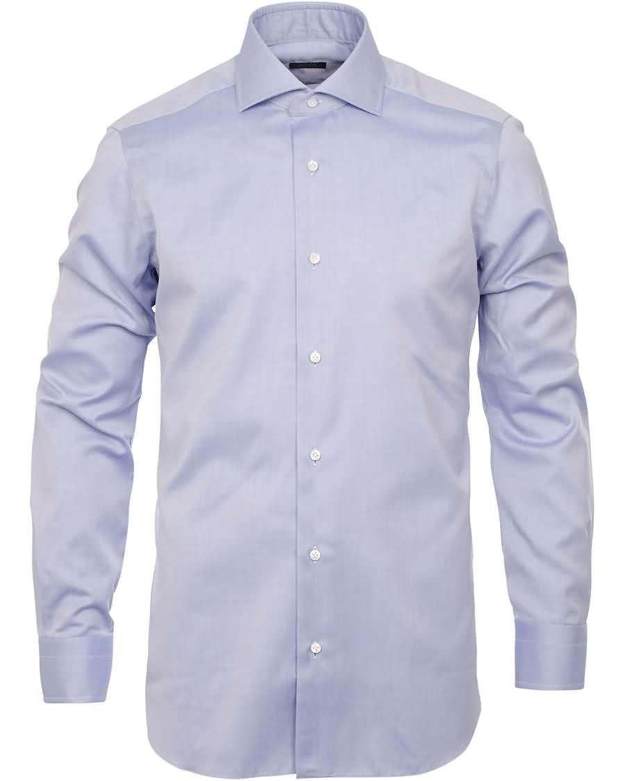 barba napoli slim fit shirt blue Zero Profit e2yv4